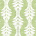 Lillian August Carina Leaf Ogee Greenery Wallpaper