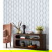 Lillian August Carina Leaf Ogee Charlotte Blue Wallpaper thumbnail image 3 of 4