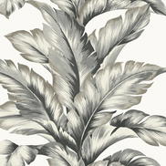 Lillian August Banana Springs Greystone Wallpaper