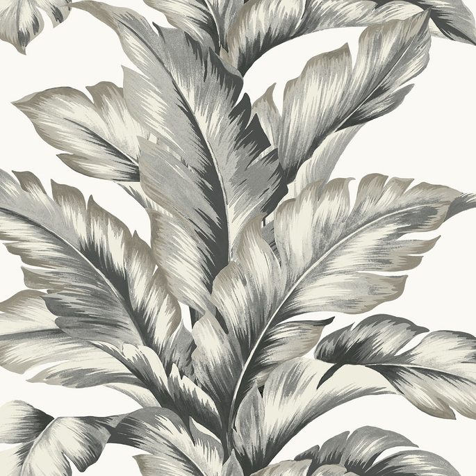 Lillian August Banana Springs Greystone Wallpaper image 1 of 2