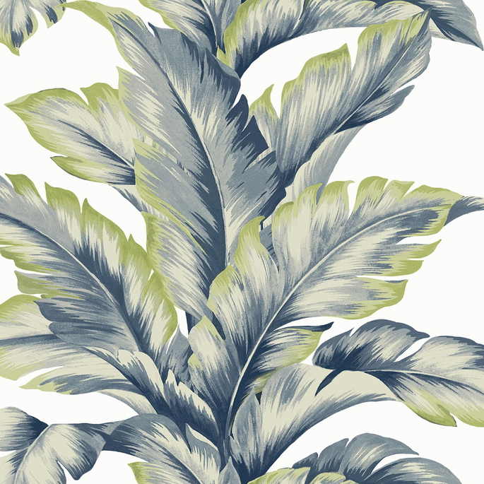 Lillian August Banana Springs Deep Sea Wallpaper image 1 of 2