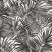 Lillian August Cordelia Tossed Palms Onyx Wallpaper