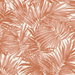 Lillian August Cordelia Tossed Palms Coral Wallpaper