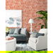 Lillian August Cordelia Tossed Palms Coral Wallpaper thumbnail image 2 of 4
