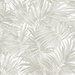 Lillian August Cordelia Tossed Palms Dove Grey Wallpaper