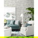 Lillian August Cordelia Tossed Palms Dove Grey Wallpaper thumbnail image 2 of 4