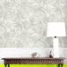 Lillian August Cordelia Tossed Palms Dove Grey Wallpaper thumbnail image 3 of 4