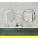 Lillian August Cordelia Tossed Palms Dove Grey Wallpaper thumbnail image 4 of 4
