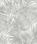 Lillian August Cordelia Tossed Palms Argos Grey Wallpaper