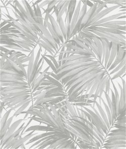 Lillian August Cordelia Tossed Palms Argos Grey Wallpaper