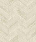 Lillian August Keone Bay Chevron Oat Wallpaper