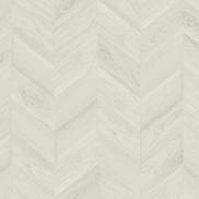 Lillian August Keone Bay Chevron Pearl Grey Wallpaper