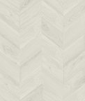 Lillian August Keone Bay Chevron Pearl Grey Wallpaper