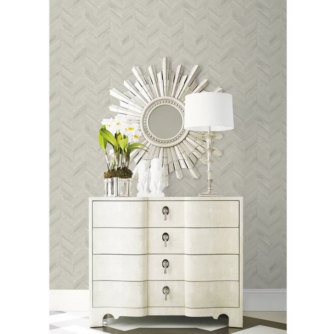 Lillian August Keone Bay Chevron Birch Wallpaper image 2 of 3