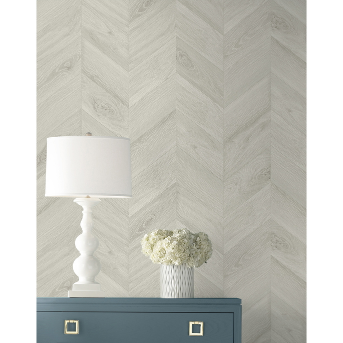 Lillian August Keone Bay Chevron Birch Wallpaper image 3 of 3
