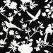 Lillian August Kauai Bird Toile Inkwell Wallpaper