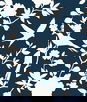Lillian August Kauai Bird Toile Denim Blue Wallpaper