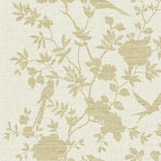 Lillian August Aloha Bird Trail Golden Wallpaper