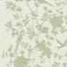 Lillian August Aloha Bird Trail Green Ivy Wallpaper