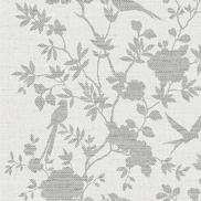 Lillian August Aloha Bird Trail Heather Grey Wallpaper