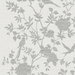 Lillian August Aloha Bird Trail Heather Grey Wallpaper