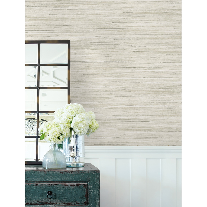 Lillian August Loe Sanctuary Stria Chantilly Wallpaper image 3 of 3