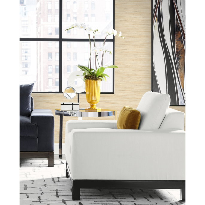 Lillian August Loe Sanctuary Stria Wheat Grass Wallpaper image 2 of 3