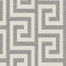 Lillian August Luna Retreat Greek Key Charcoal Wallpaper