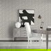 Lillian August Luna Retreat Greek Key Charcoal Wallpaper thumbnail image 2 of 4