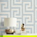 Lillian August Luna Retreat Greek Key Skylight Wallpaper thumbnail image 4 of 4