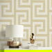 Lillian August Luna Retreat Greek Key Golden Wallpaper thumbnail image 4 of 4