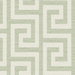 Lillian August Luna Retreat Greek Key Green Ivy Wallpaper