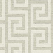 Lillian August Luna Retreat Greek Key Pavestone Wallpaper