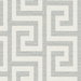 Lillian August Luna Retreat Greek Key Pewter Wallpaper