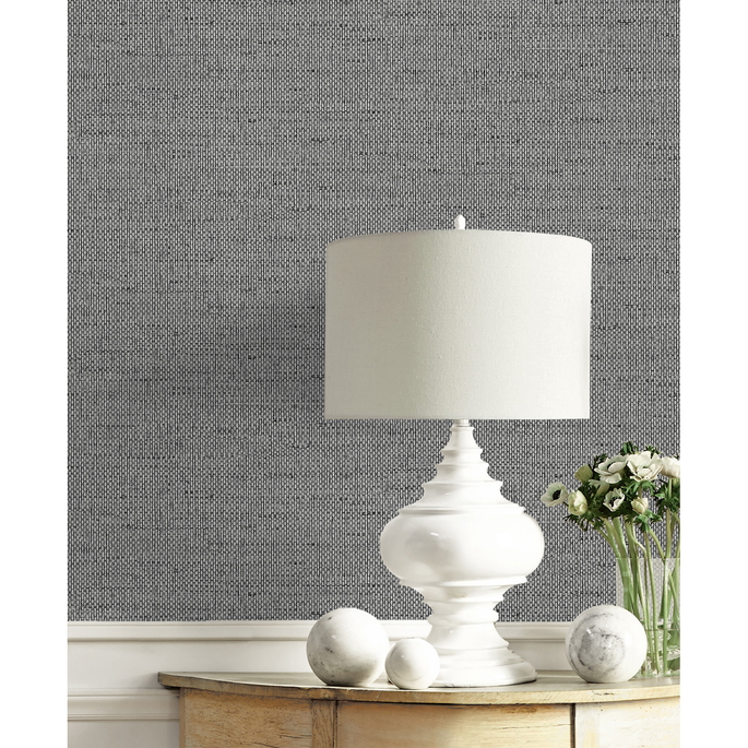 Lillian August Kaya Faux Paperweave Shadow Wallpaper image 3 of 3