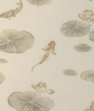 Kravet Lotus Print Sandstone Fabric