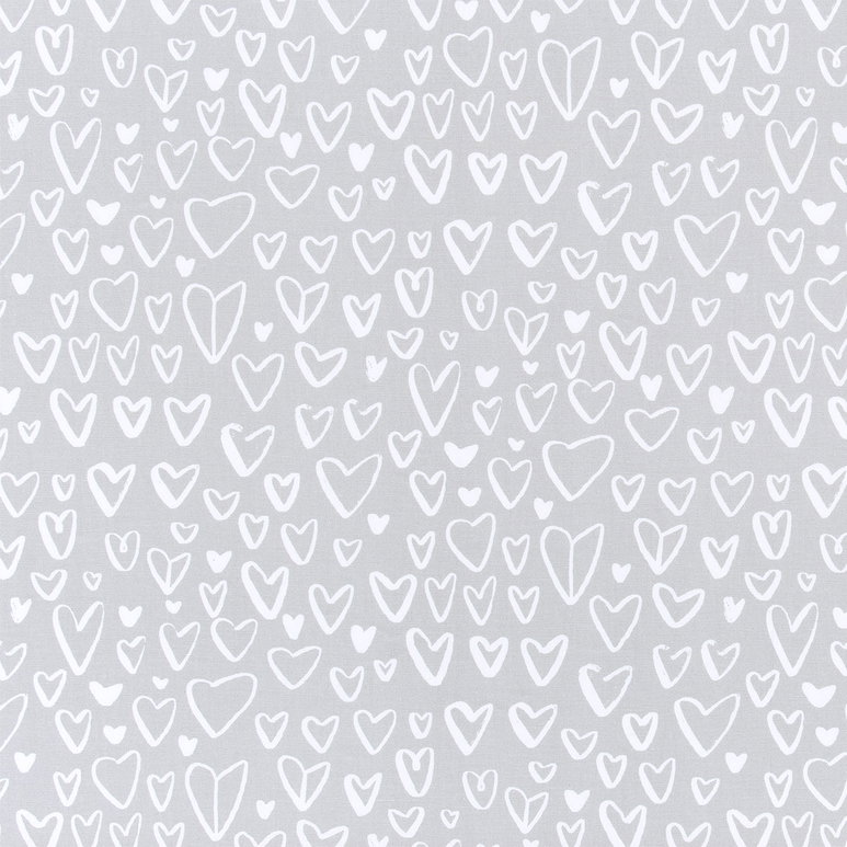 Premier Prints Lovely French Grey Canvas Fabric