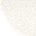 Ivory Floral Lace Round Table Overlay - 60"