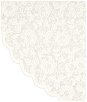 Ivory Floral Lace Round Table Overlay - 60"