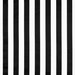 Black/White Stripe Matte Satin Fabric
