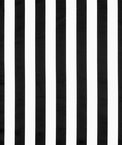 Black/White Stripe Matte Satin Fabric