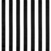 Black/White Stripe Matte Satin Fabric thumbnail image 1 of 2