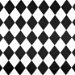 White/Black Harlequin Matte Satin Fabric thumbnail image 1 of 2