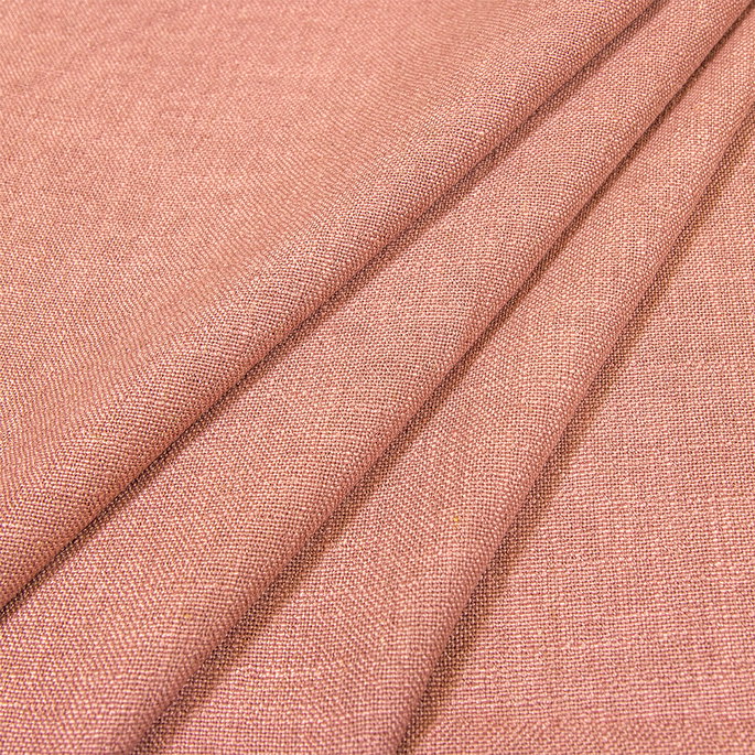 Everly Mauve Luxe Linen Fabric image 2 of 3