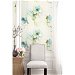 Seabrook Designs Anemone Watercolor Floral Glacier Blue &amp; Pear Wallpaper thumbnail image 2 of 2