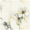Seabrook Designs Anemone Watercolor Floral Dark Ash & Canary Wallpaper - Image 1