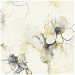 Seabrook Designs Anemone Watercolor Floral Dark Ash &amp; Canary Wallpaper thumbnail image 1 of 2