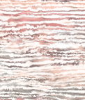 Seabrook Designs Watercolor Waves Smoked Peach Wallpaper