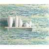 Seabrook Designs Watercolor Waves Deep Sea & Spring Green Wallpaper - Image 2