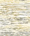 Seabrook Designs Watercolor Waves Golden Dusk Wallpaper